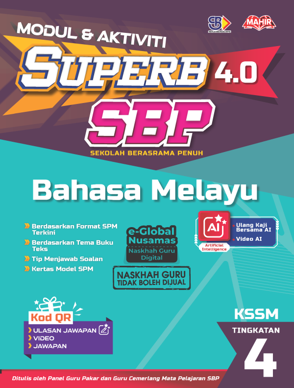 Modul & Aktiviti Superb 4.0 SBP Bahasa Melayu Tingkatan 4