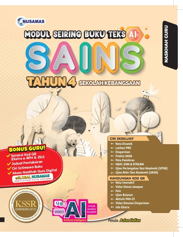 Modul Seiring Buku Teks AI Sains Tahun 4
