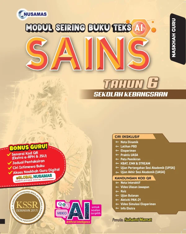 Modul Seiring Buku Teks AI Sains Tahun 6